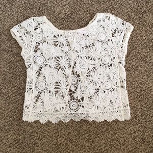 Swim suit cover up / top